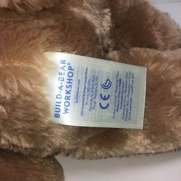 Build A Bear Workshop Plush Teddy Bear Brown 15" Talking Say I Love You Da Da - Picture 11 of 12